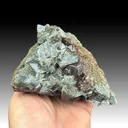 Amphibole after Clinopyroxene with Andradite - image 1
