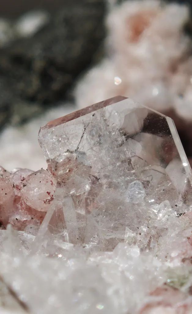 Analcime and Apophyllite from Frötschbach, Seis, Seiser Alm, South Tyrol, Italy - image 7