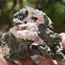 Analcime and Apophyllite from Frötschbach, Seis, Seiser Alm, South Tyrol, Italy - image 2