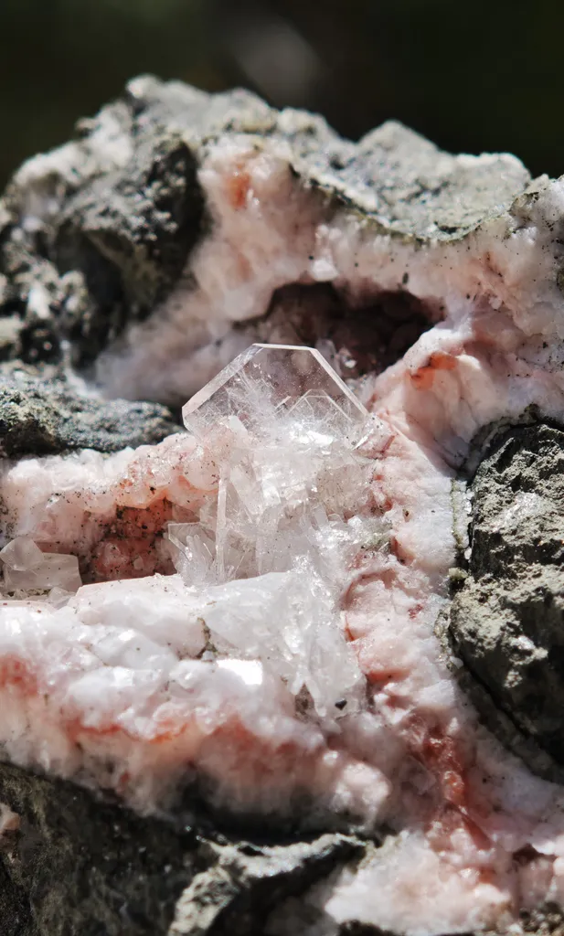 Analcime and Apophyllite from Frötschbach, Seis, Seiser Alm, South Tyrol, Italy - image 3