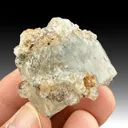 Analcime on Calcite - image 1