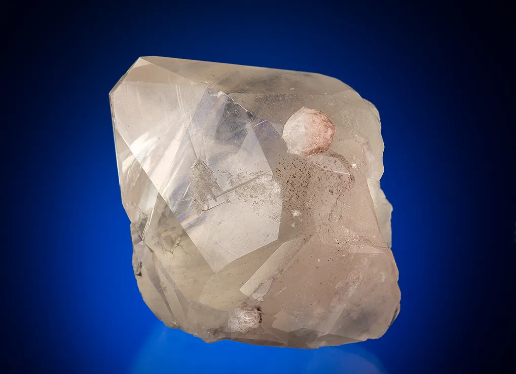 Analcime on Calcite image