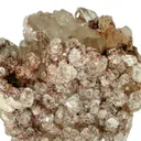 Analcime on Quartz - image 2