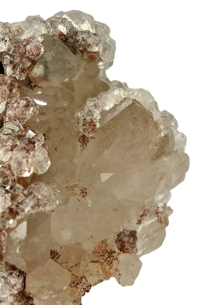 Analcime on Quartz - image 4