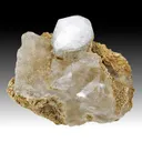 Analcime with Calcite - image 1