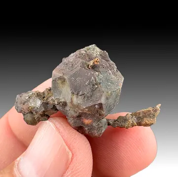 Analcime with Copper