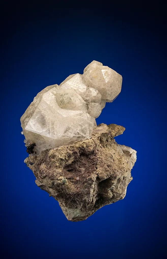 Analcime with Copper and FLUORAPOPHYLLITE - image 2