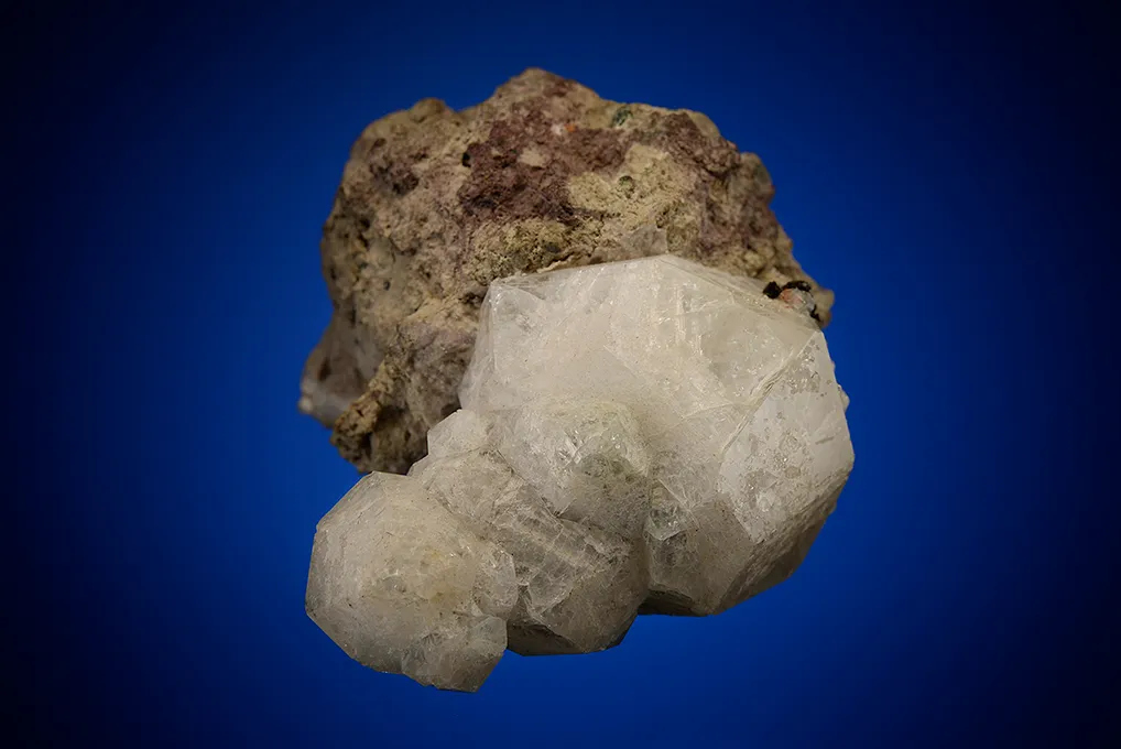 Analcime with Copper and FLUORAPOPHYLLITE - image 6