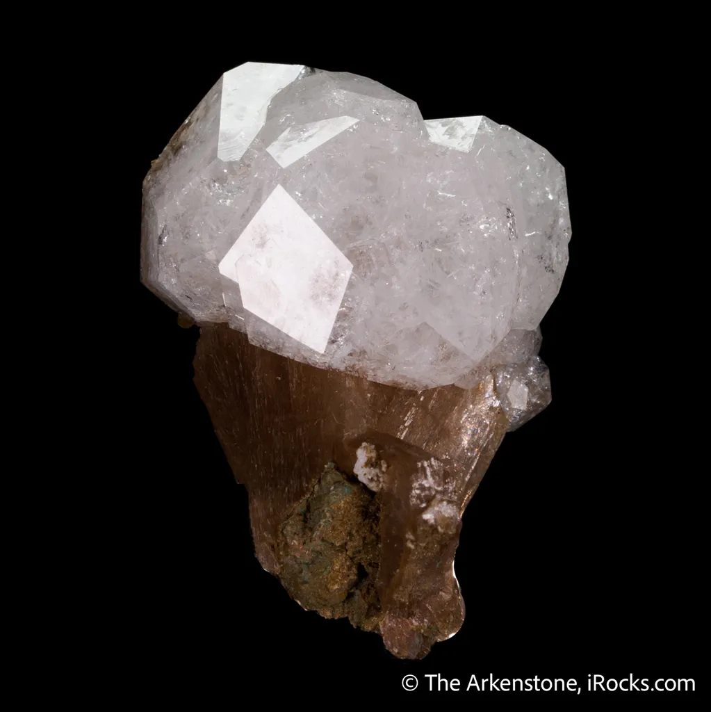 Analcime with Stilbite - image 4
