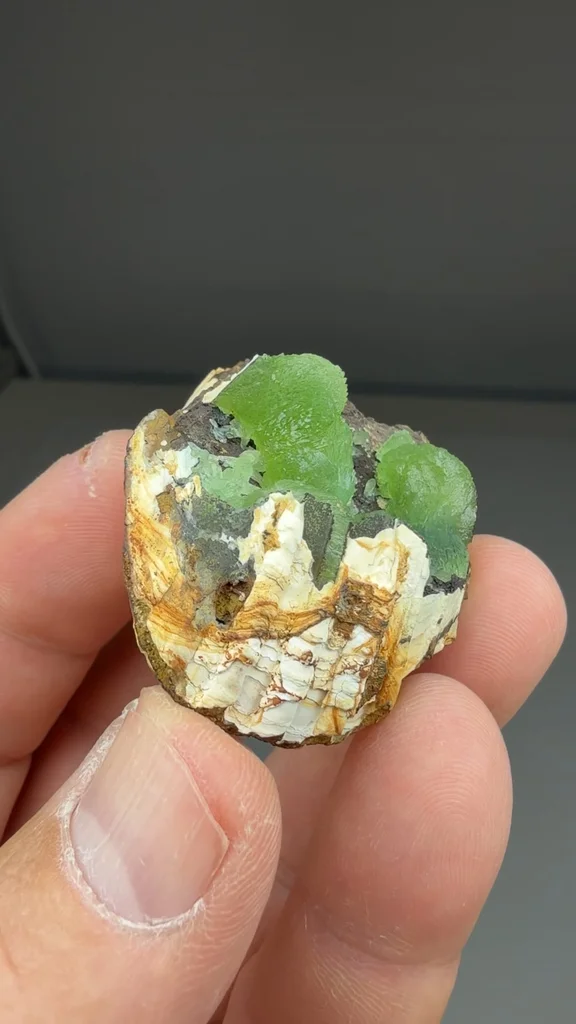 Anapaite from Kerch Peninsula, Crimea, Ukraine - image 2