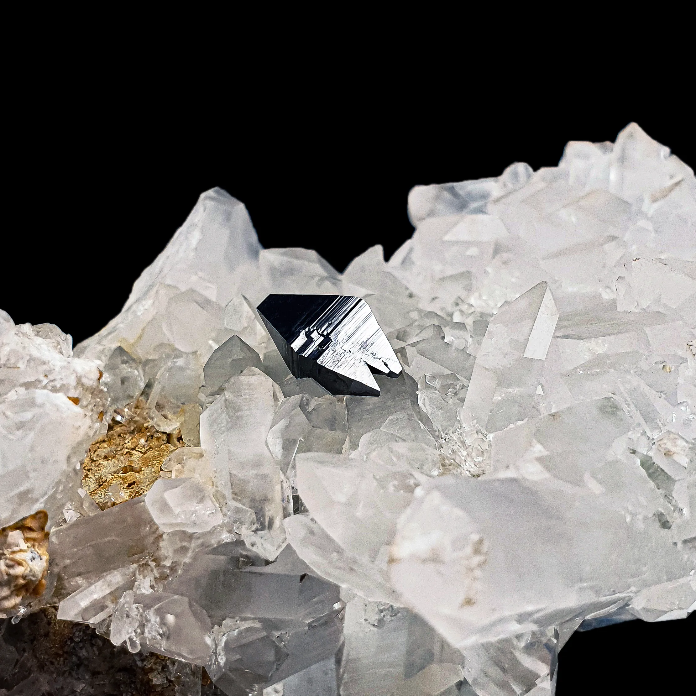 Anatase crystal on Quartz matrix - image 3
