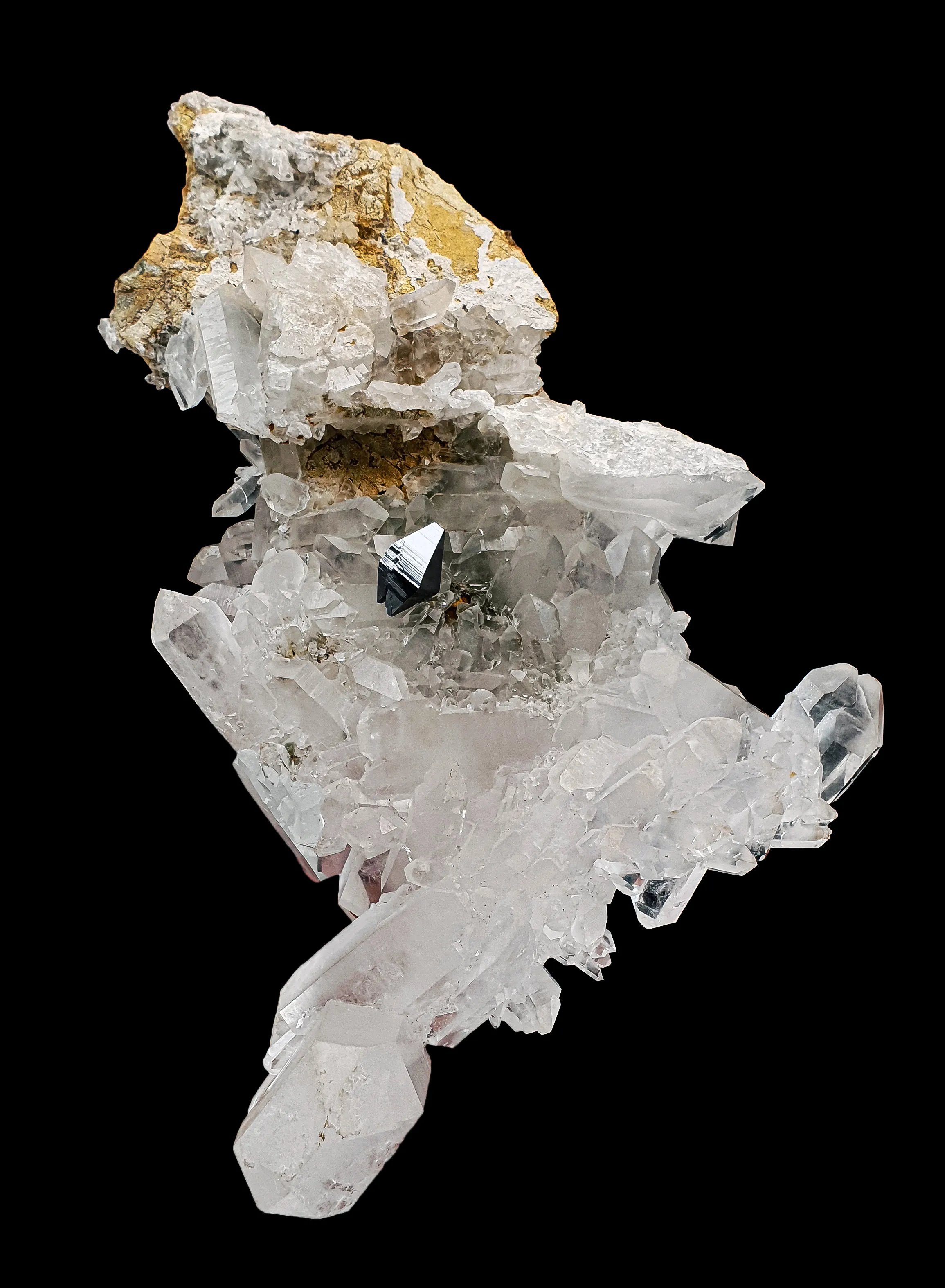 Anatase crystal on Quartz matrix - image 1