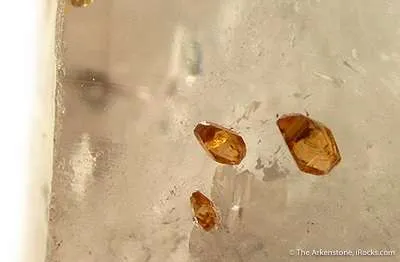 Anatase Included in Quartz - image 2