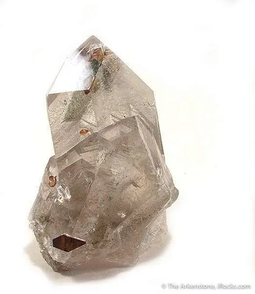 Anatase on and Included in Quartz image