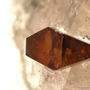 Anatase on and Included in Quartz - image 2
