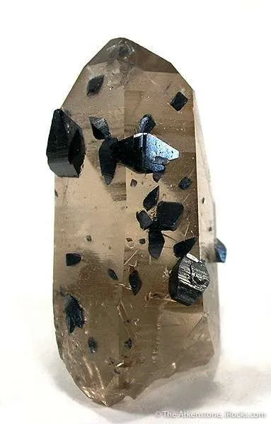 Anatase on Quartz (Floater!) image
