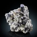 Anatase on Quartz with Adularia - image 1