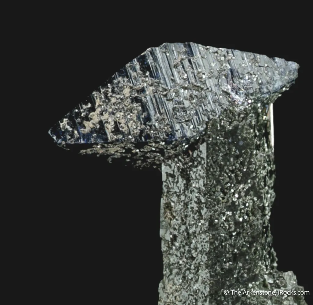 Anatase on Smoky Quartz image