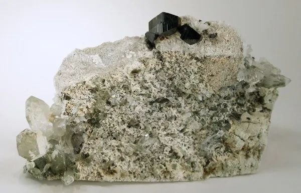 Anatase, Quartz, Brookite image