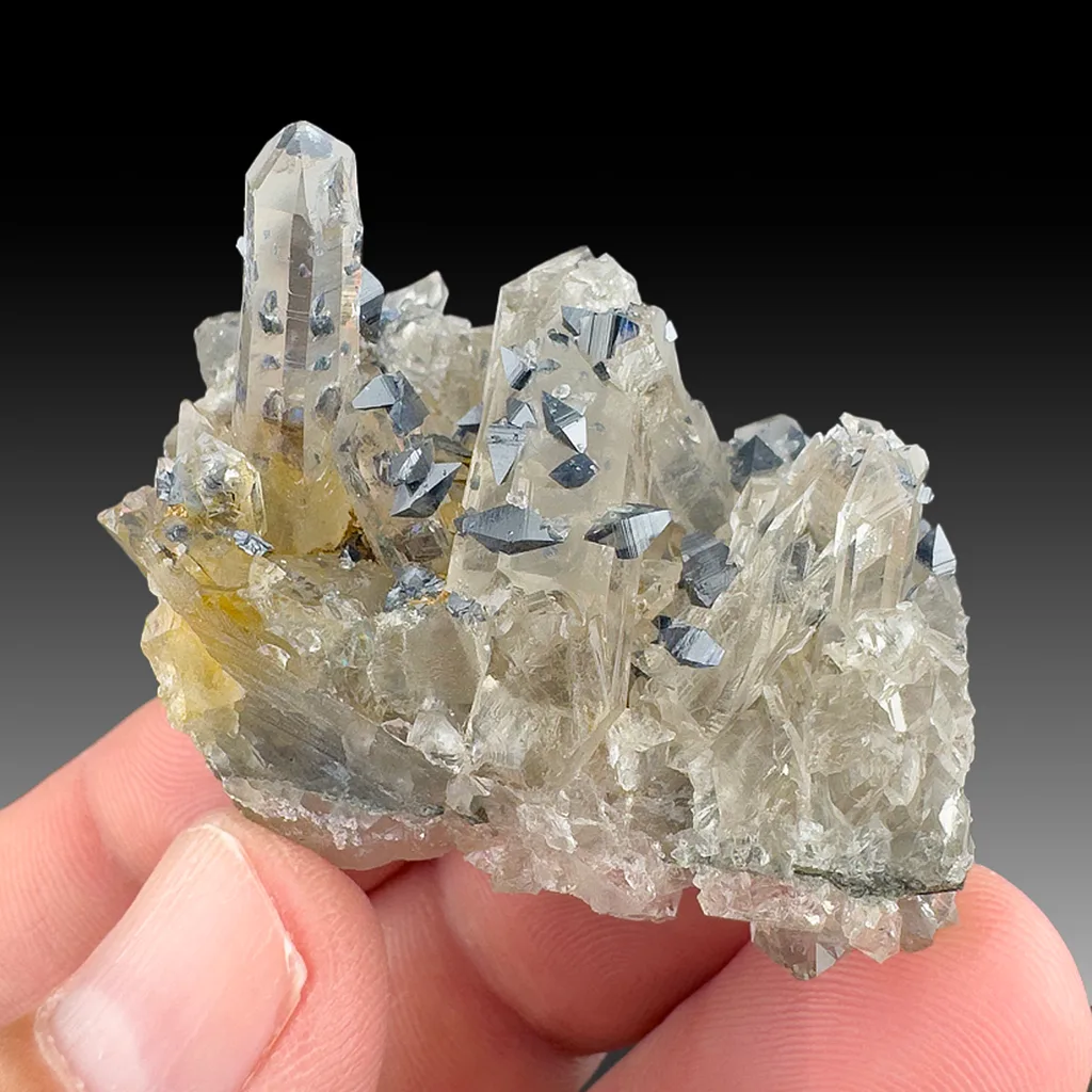 Anatase with Quartz - image 1