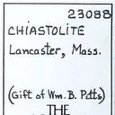 Andalusite Var. Chiastolite (Reference Set Of Thin Sections) - image 4