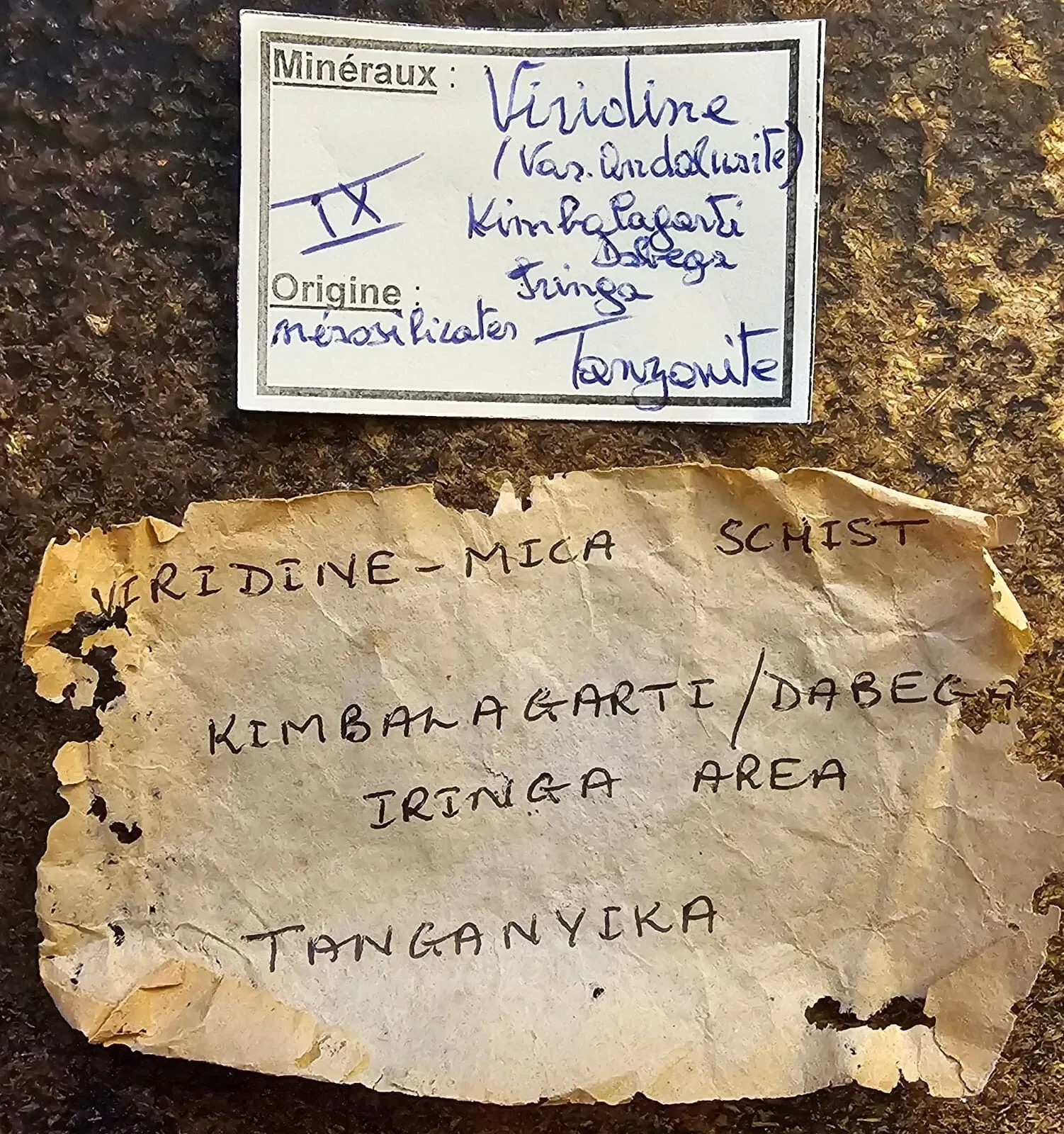 Andalusite var. Viridin 215 grams - Dabaga, Kilolo District, Iringa, Tanzania - image 7