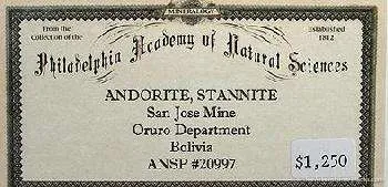 Andorite on Stannite - image 3