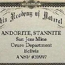 Andorite on Stannite - image 3