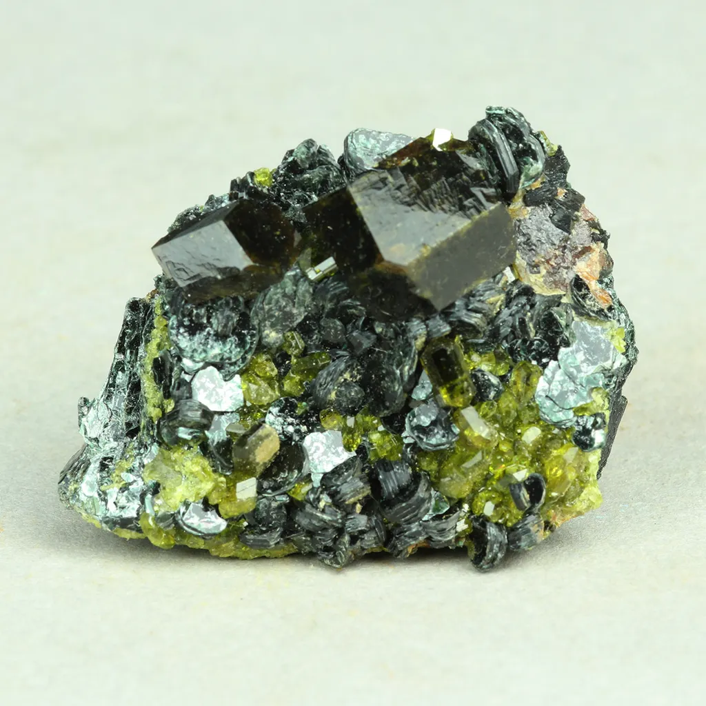 Andradite from Afghanistan, Nangarhar, Marki Khel image