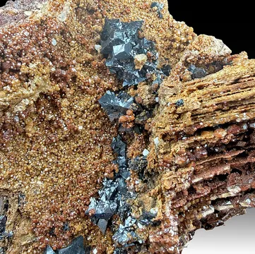 Andradite from N'Chwaning Mines, Northern Cape, South Africa