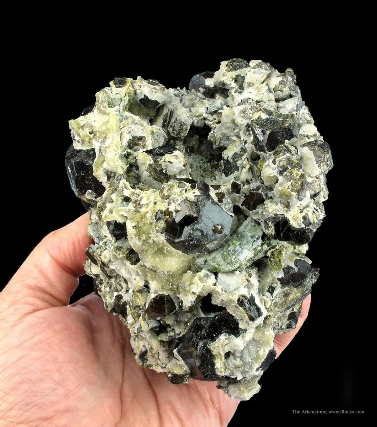 Andradite Garnet in Quartz - image 6