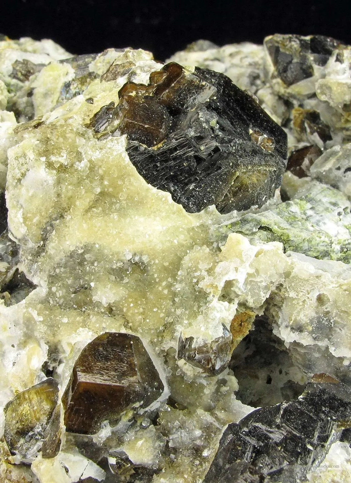 Andradite Garnet in Quartz - image 5