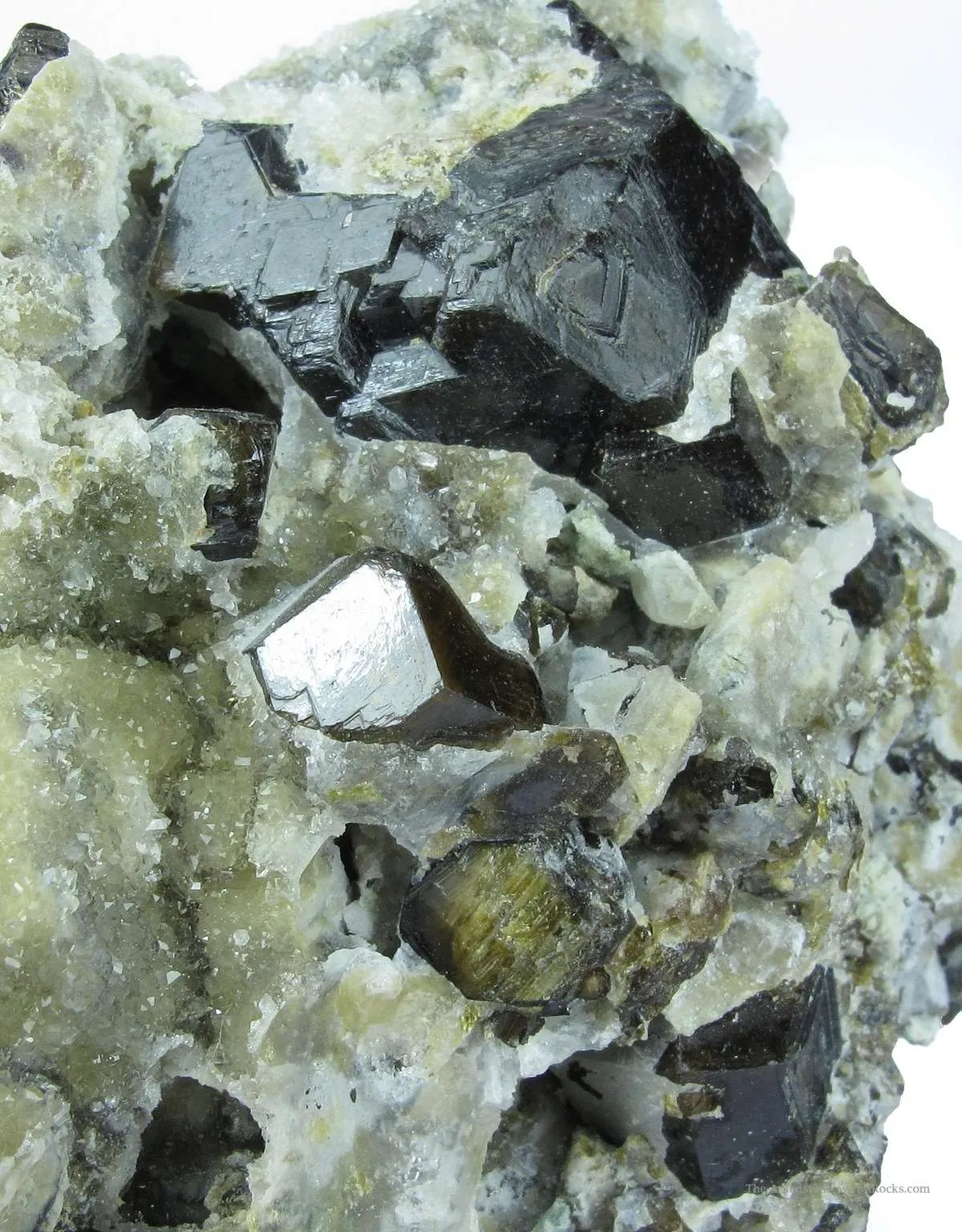 Andradite Garnet in Quartz - image 3