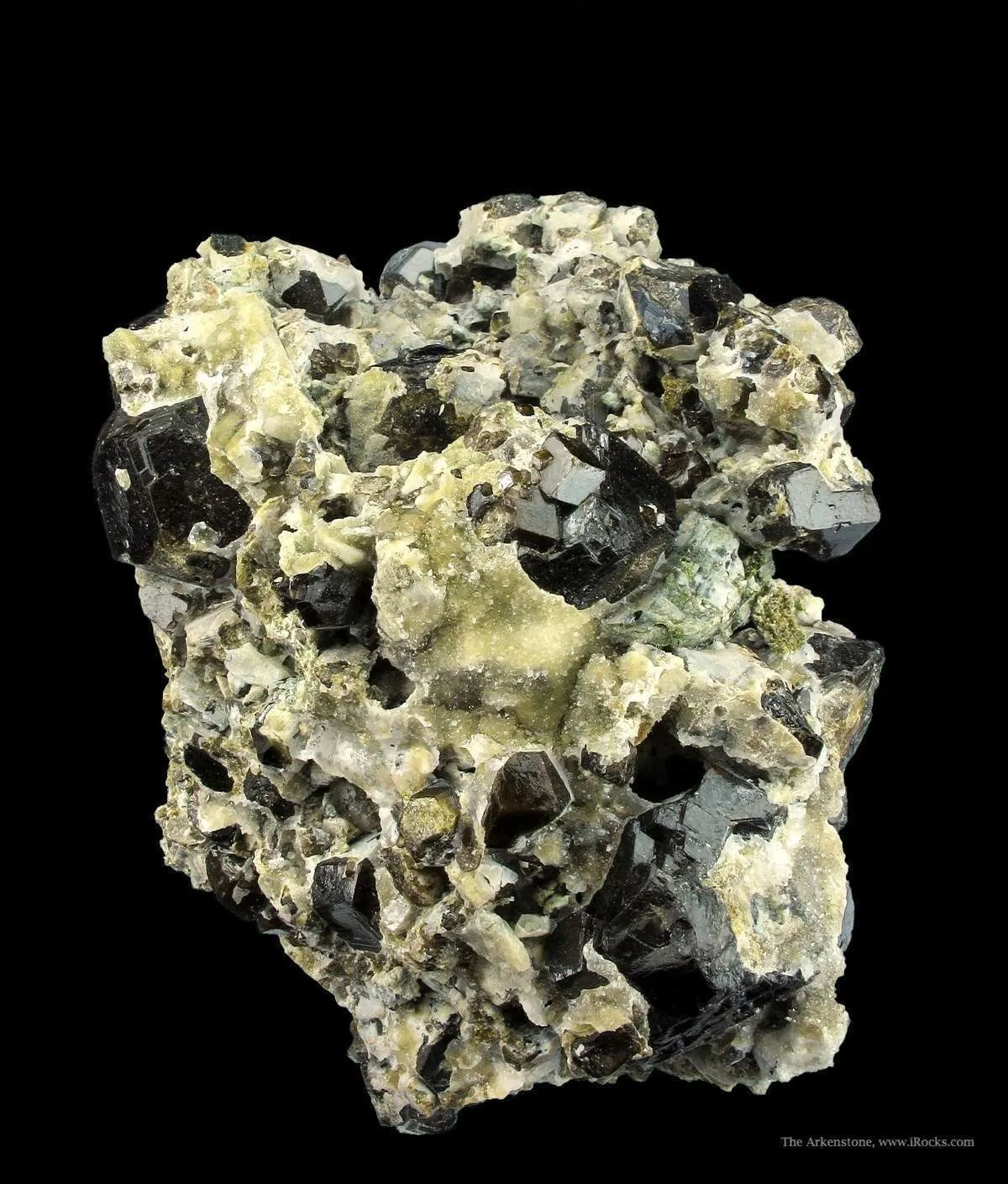 Andradite Garnet in Quartz - image 1