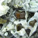 Andradite Garnet in Quartz - image 4
