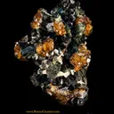 Andradite Garnet on Ferro-Hornblende - image 3