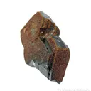 Andradite Garnet on Hematite, with Calcite - image 5