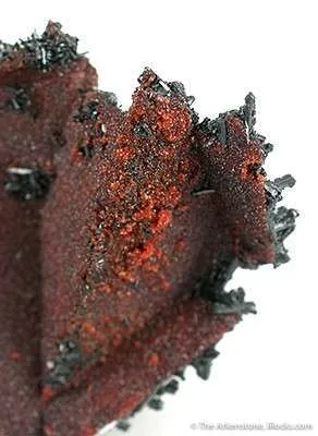 Andradite Garnet Pseudo. Rhodochrosite With Gaudefroyite - image 2