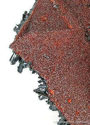 Andradite Garnet Pseudo. Rhodochrosite With Gaudefroyite - image 3