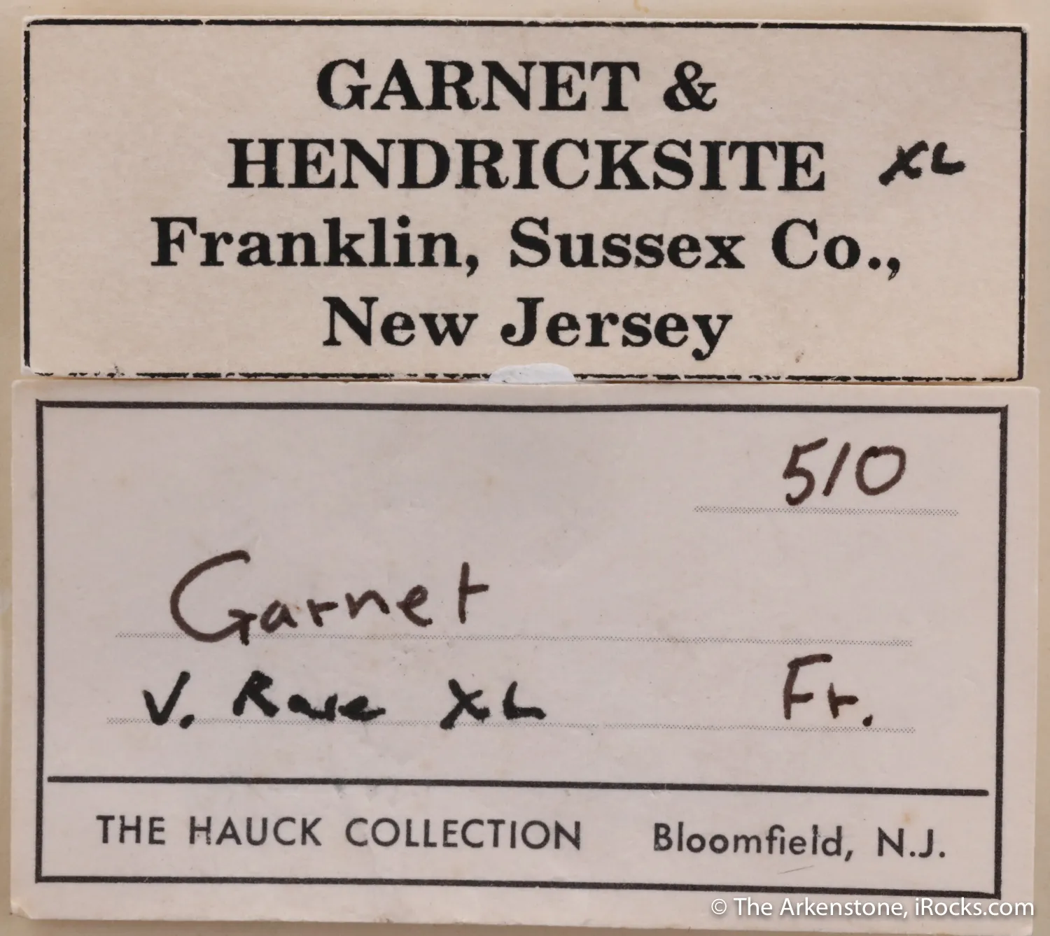 Andradite Garnet with Hendricksite (co-type locality) - image 5