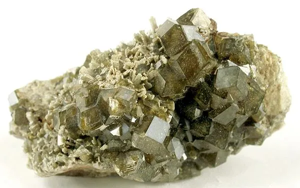 Andradite, Hedenbergite image