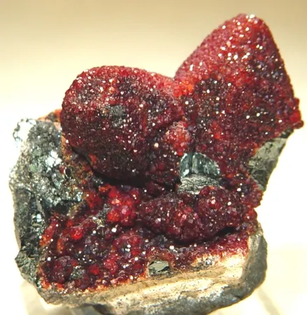 Andradite, Hematite image