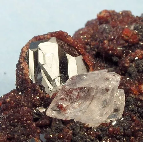 Andradite, Hematite, Calcite - image 2