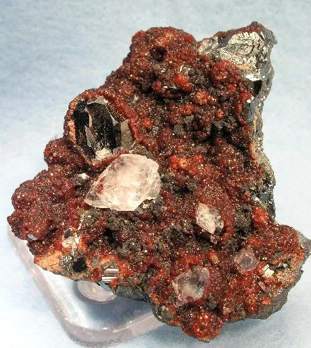Andradite, Hematite, Calcite image