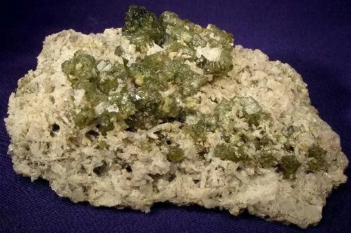 Andradite (Var: Demantoid) image