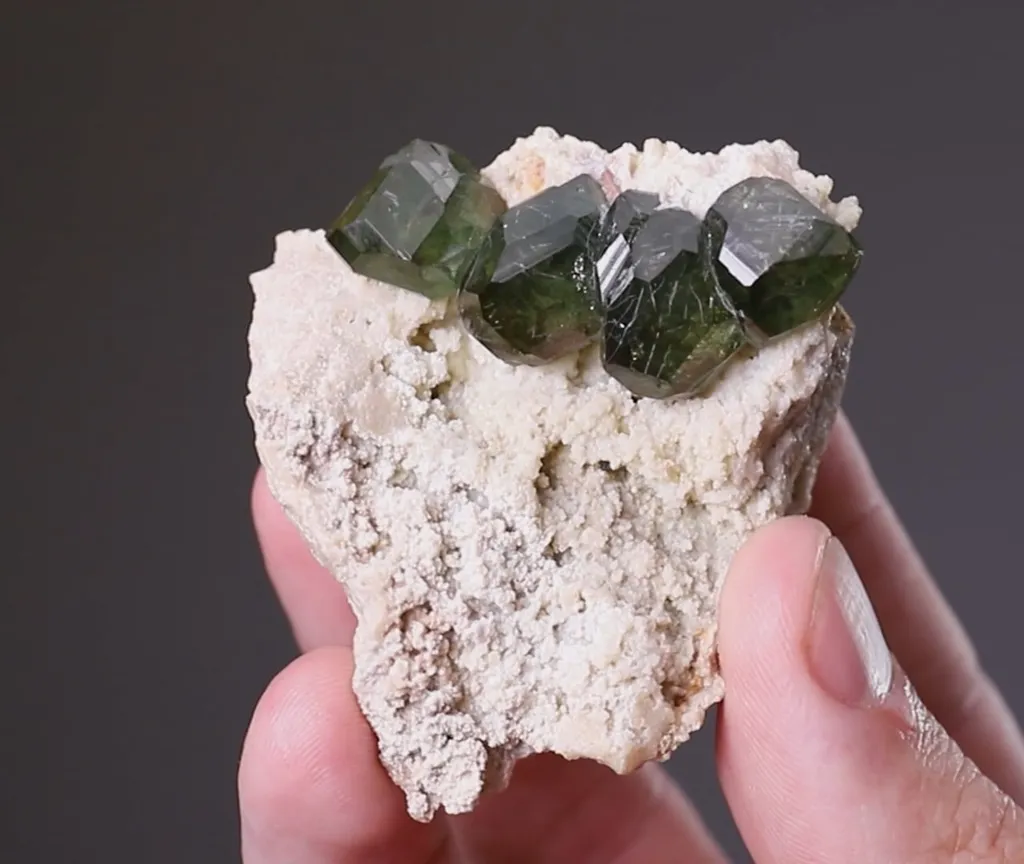 Andradite var. Demantoid image
