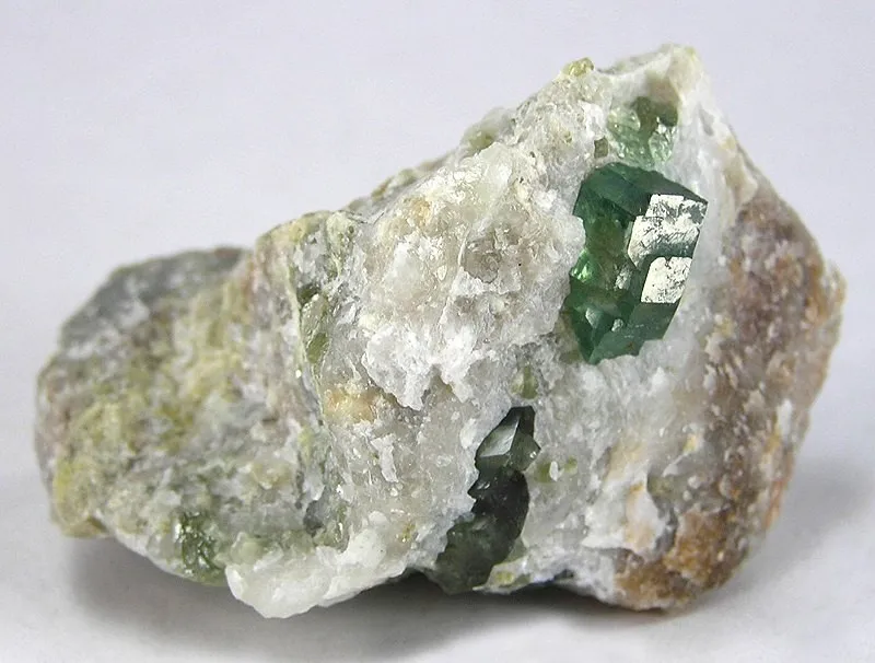 Andradite (Var: Demantoid) image