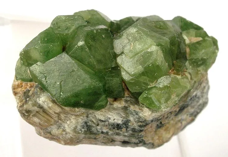 Andradite (Var: Demantoid) image