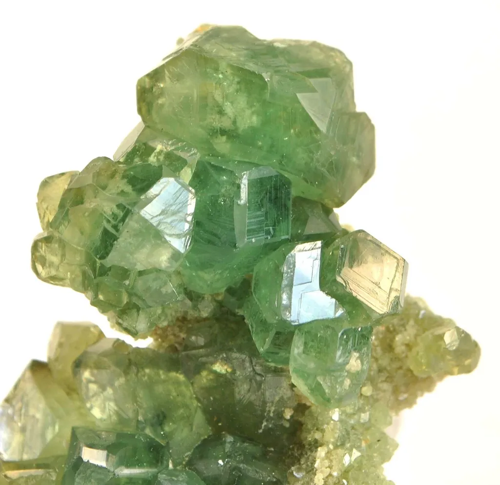 Andradite Var. Demantoid Garnet - image 3
