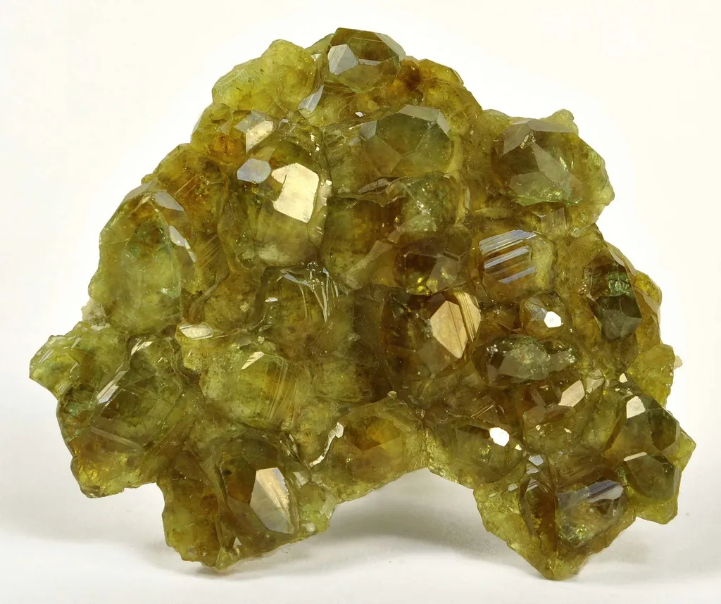 Andradite Var. Demantoid Garnet image